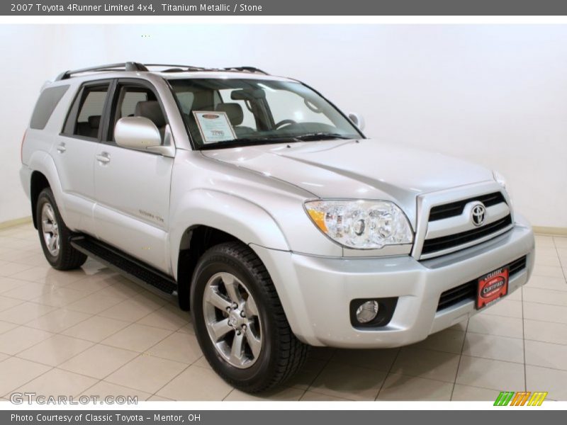 Titanium Metallic / Stone 2007 Toyota 4Runner Limited 4x4