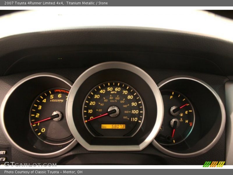 Titanium Metallic / Stone 2007 Toyota 4Runner Limited 4x4