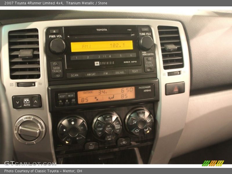 Titanium Metallic / Stone 2007 Toyota 4Runner Limited 4x4