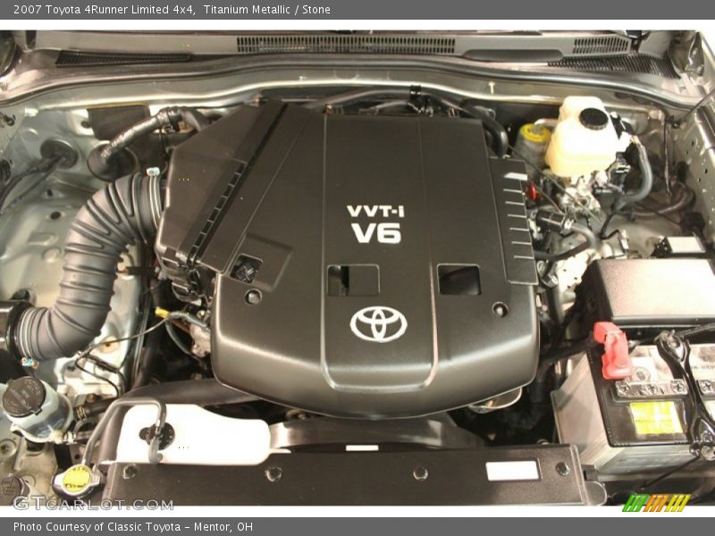 Titanium Metallic / Stone 2007 Toyota 4Runner Limited 4x4