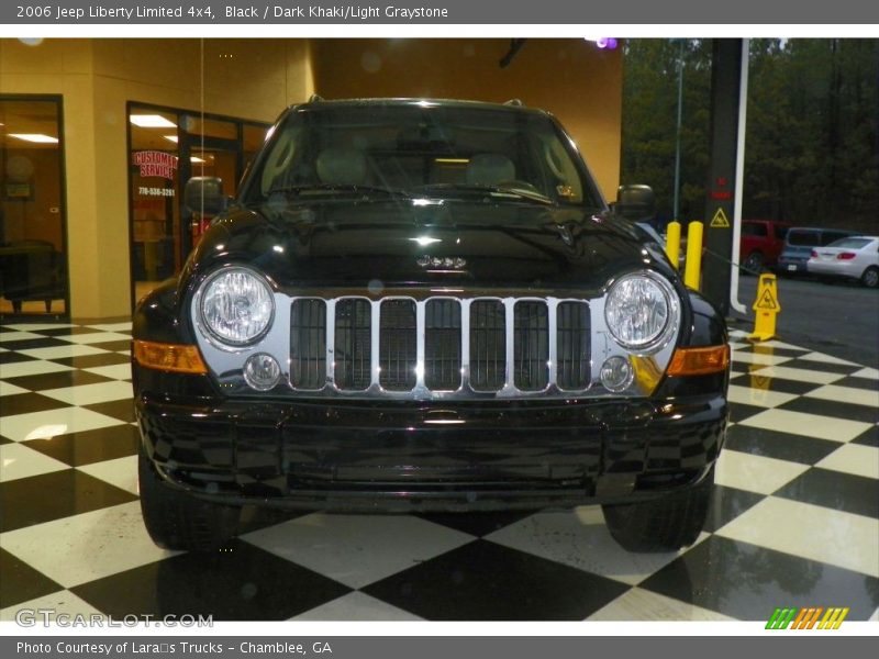 Black / Dark Khaki/Light Graystone 2006 Jeep Liberty Limited 4x4