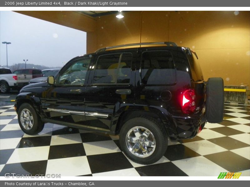 Black / Dark Khaki/Light Graystone 2006 Jeep Liberty Limited 4x4