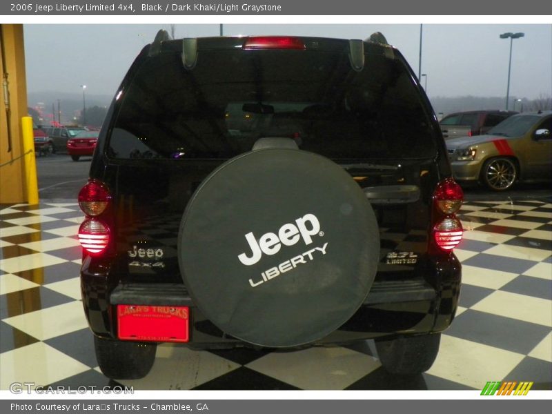 Black / Dark Khaki/Light Graystone 2006 Jeep Liberty Limited 4x4