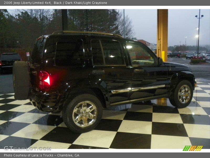 Black / Dark Khaki/Light Graystone 2006 Jeep Liberty Limited 4x4