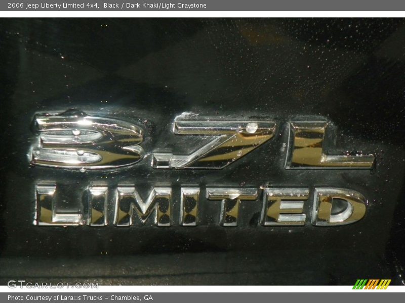 Black / Dark Khaki/Light Graystone 2006 Jeep Liberty Limited 4x4