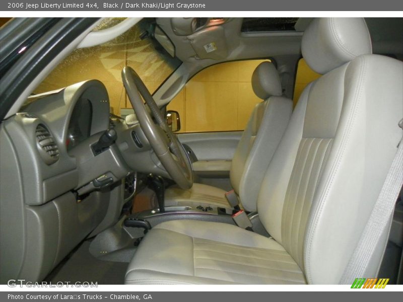 Black / Dark Khaki/Light Graystone 2006 Jeep Liberty Limited 4x4