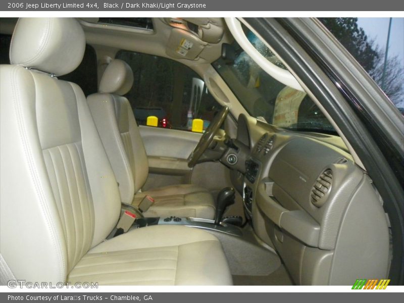 Black / Dark Khaki/Light Graystone 2006 Jeep Liberty Limited 4x4