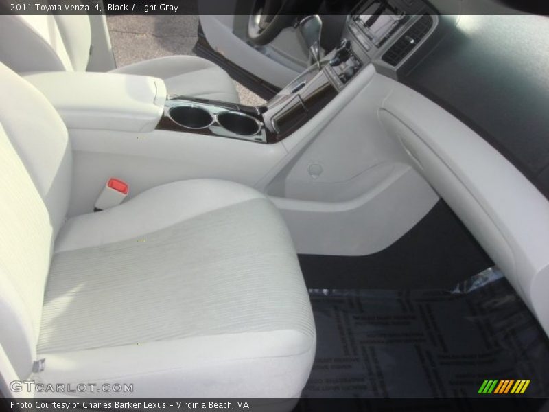 Black / Light Gray 2011 Toyota Venza I4