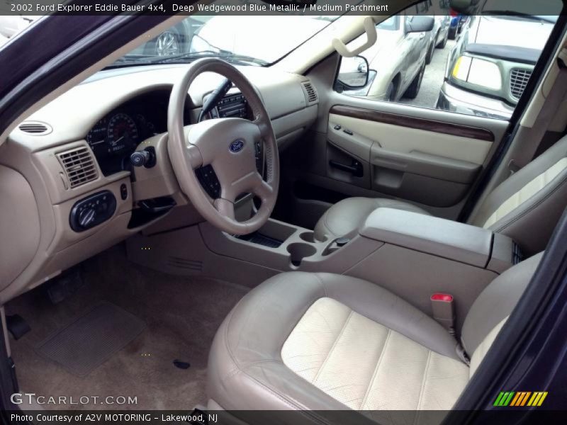  2002 Explorer Eddie Bauer 4x4 Medium Parchment Interior