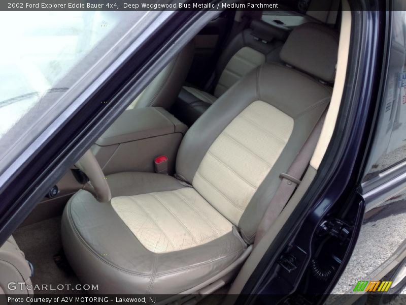 Front Seat of 2002 Explorer Eddie Bauer 4x4