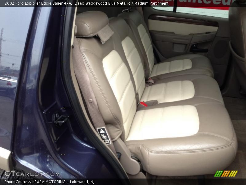 Rear Seat of 2002 Explorer Eddie Bauer 4x4