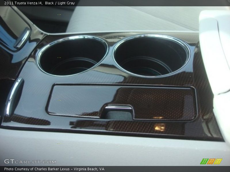 Black / Light Gray 2011 Toyota Venza I4