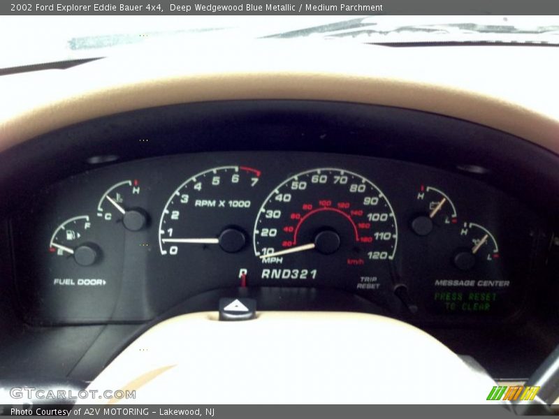  2002 Explorer Eddie Bauer 4x4 Eddie Bauer 4x4 Gauges