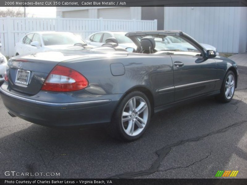 Cadet Blue Metallic / Ash 2006 Mercedes-Benz CLK 350 Cabriolet