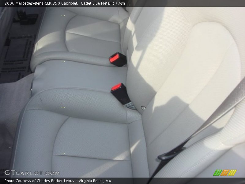 Cadet Blue Metallic / Ash 2006 Mercedes-Benz CLK 350 Cabriolet