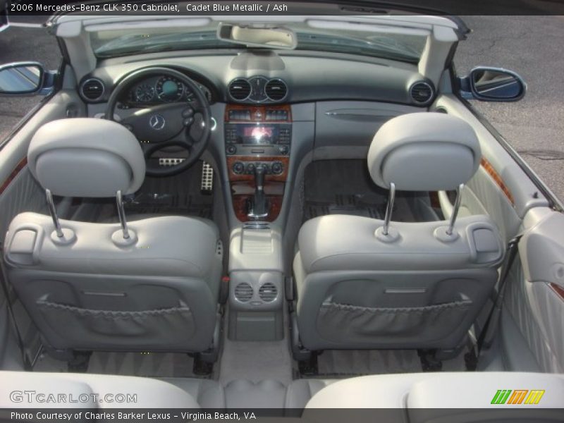 Cadet Blue Metallic / Ash 2006 Mercedes-Benz CLK 350 Cabriolet