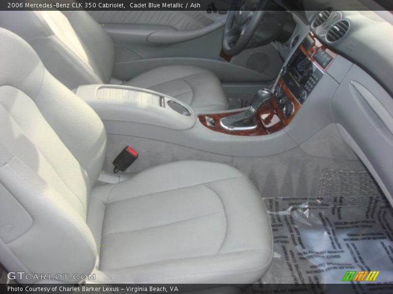 Cadet Blue Metallic / Ash 2006 Mercedes-Benz CLK 350 Cabriolet