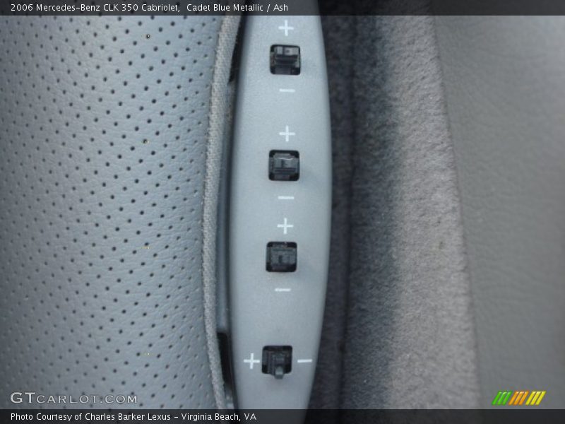 Cadet Blue Metallic / Ash 2006 Mercedes-Benz CLK 350 Cabriolet