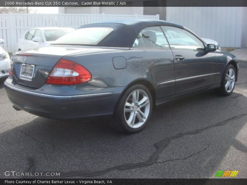 Cadet Blue Metallic / Ash 2006 Mercedes-Benz CLK 350 Cabriolet