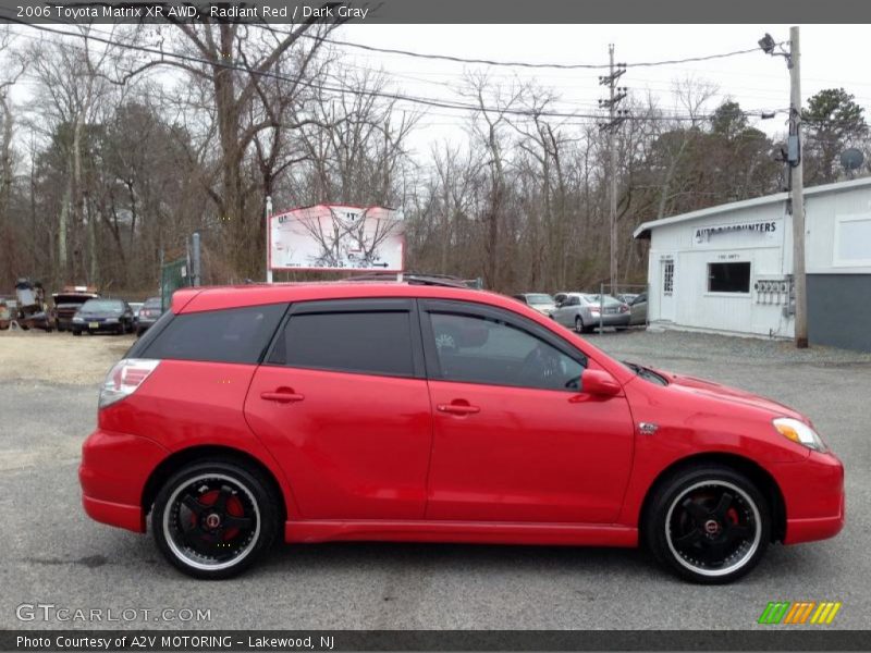 Radiant Red / Dark Gray 2006 Toyota Matrix XR AWD