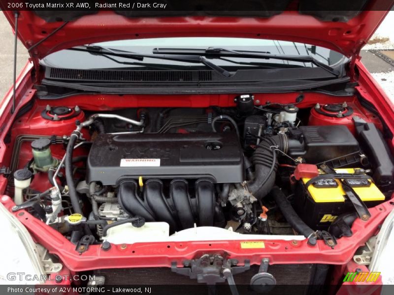 Radiant Red / Dark Gray 2006 Toyota Matrix XR AWD