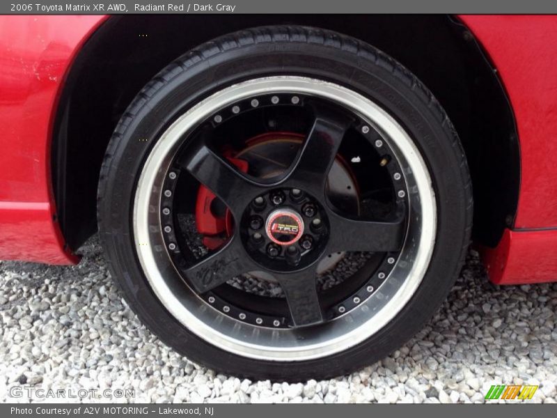Radiant Red / Dark Gray 2006 Toyota Matrix XR AWD