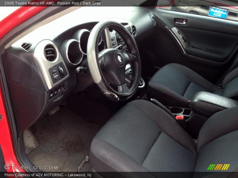 Radiant Red / Dark Gray 2006 Toyota Matrix XR AWD