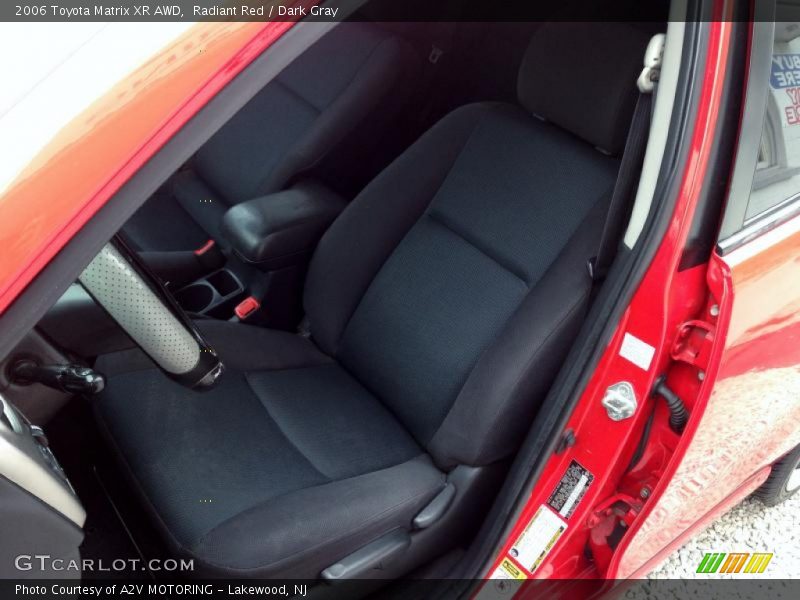 Radiant Red / Dark Gray 2006 Toyota Matrix XR AWD