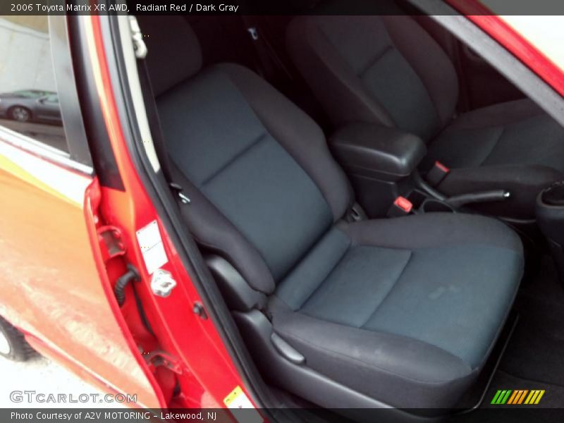 Radiant Red / Dark Gray 2006 Toyota Matrix XR AWD