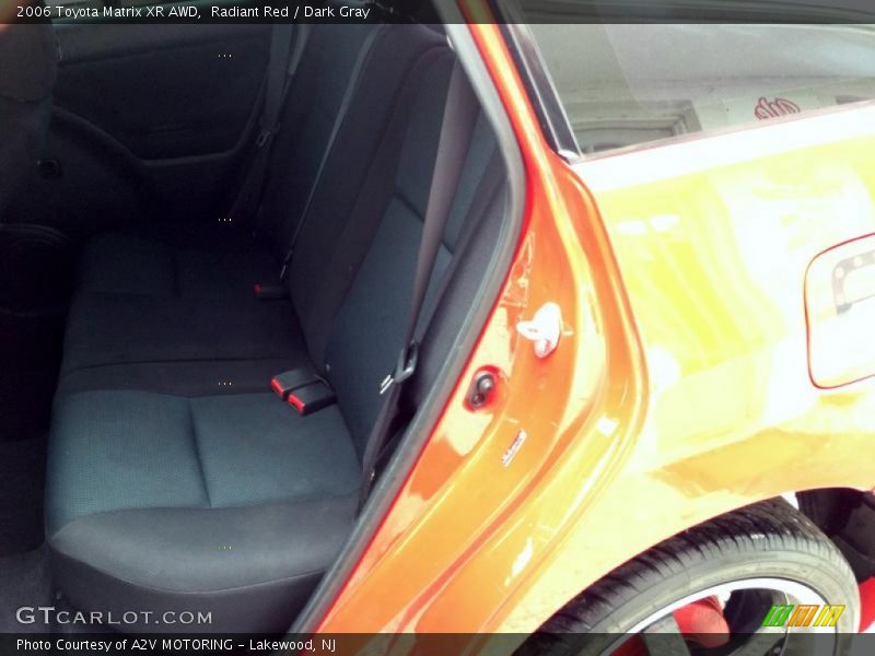 Radiant Red / Dark Gray 2006 Toyota Matrix XR AWD