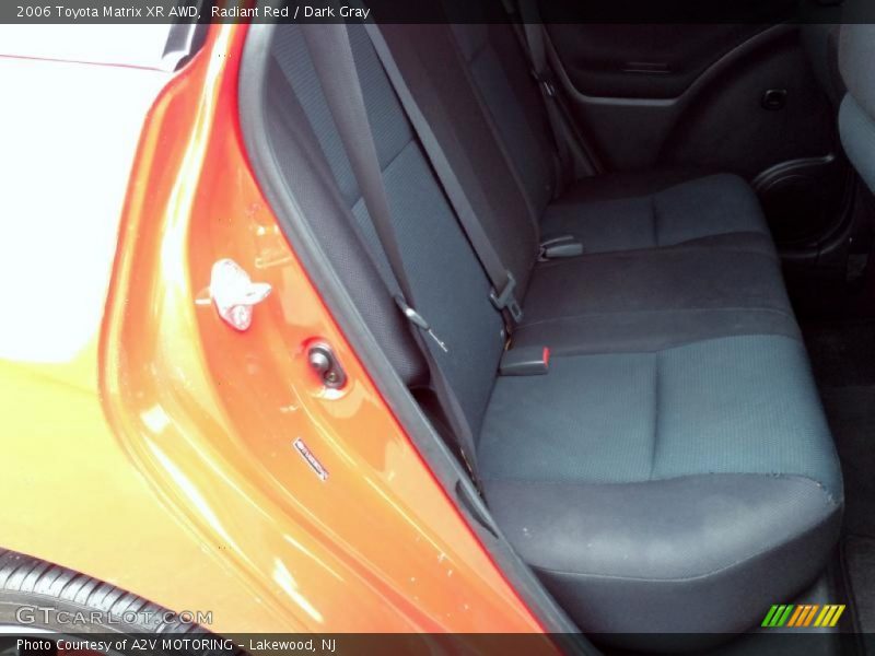 Radiant Red / Dark Gray 2006 Toyota Matrix XR AWD
