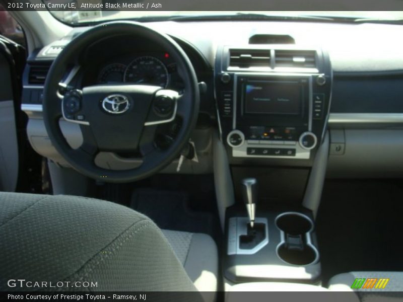 Attitude Black Metallic / Ash 2012 Toyota Camry LE