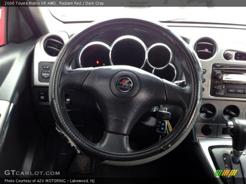 Radiant Red / Dark Gray 2006 Toyota Matrix XR AWD