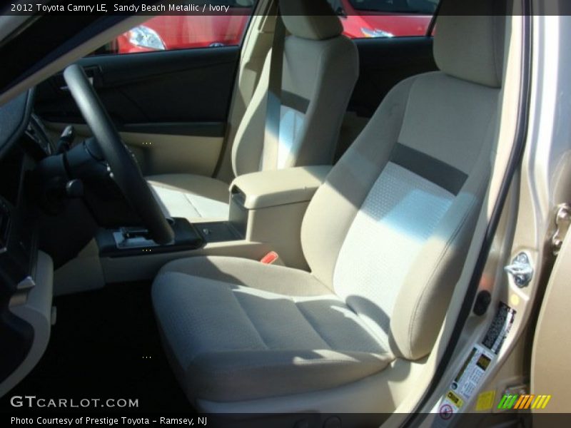 Sandy Beach Metallic / Ivory 2012 Toyota Camry LE
