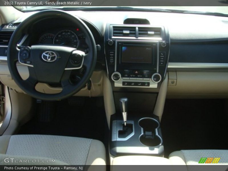 Sandy Beach Metallic / Ivory 2012 Toyota Camry LE