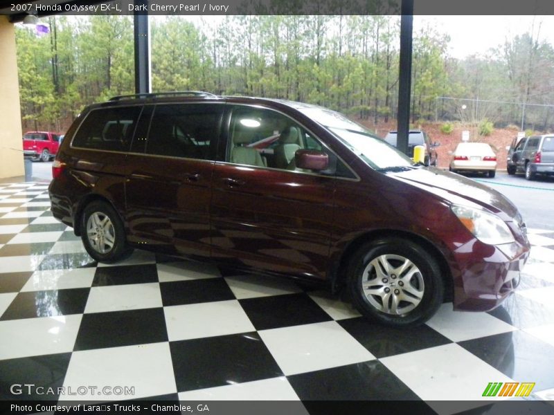 Dark Cherry Pearl / Ivory 2007 Honda Odyssey EX-L