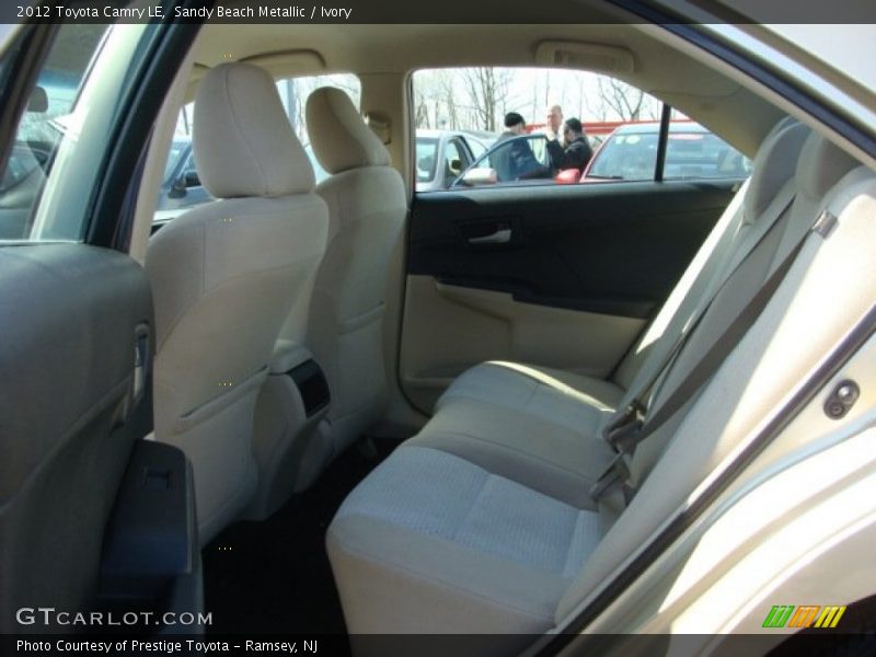 Sandy Beach Metallic / Ivory 2012 Toyota Camry LE
