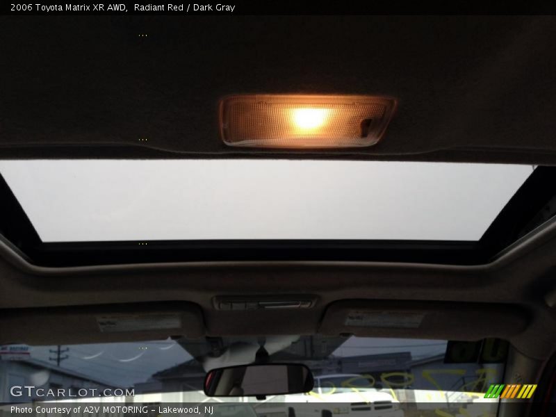 Radiant Red / Dark Gray 2006 Toyota Matrix XR AWD