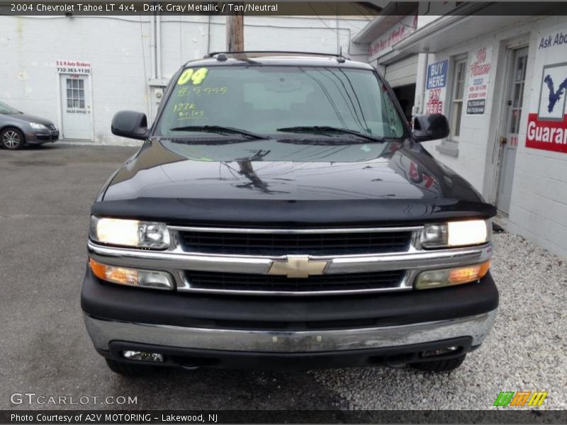 Dark Gray Metallic / Tan/Neutral 2004 Chevrolet Tahoe LT 4x4