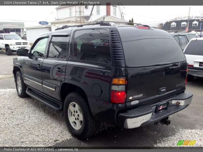 Dark Gray Metallic / Tan/Neutral 2004 Chevrolet Tahoe LT 4x4