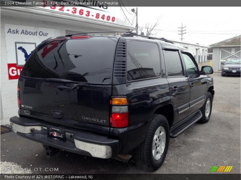 Dark Gray Metallic / Tan/Neutral 2004 Chevrolet Tahoe LT 4x4