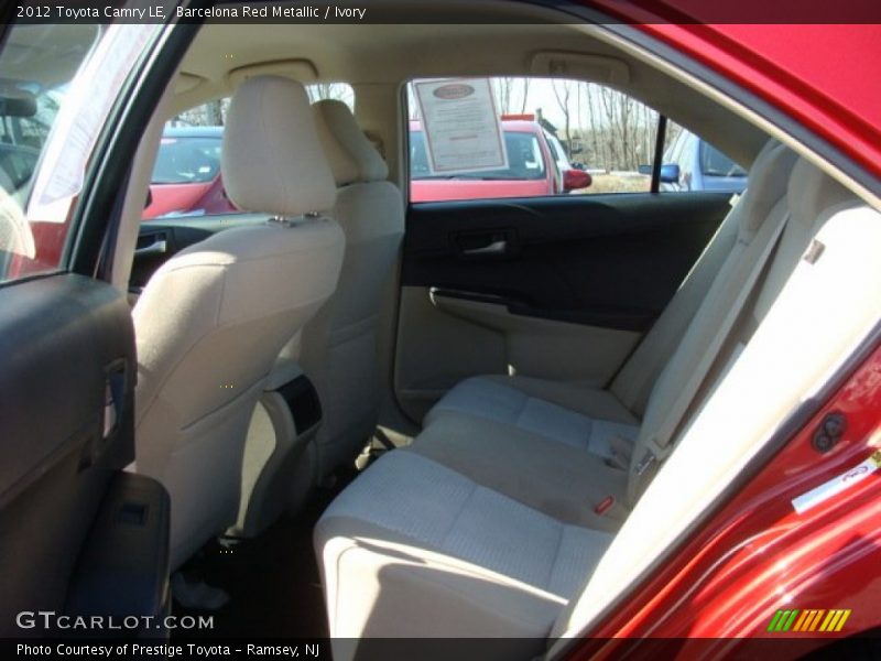 Barcelona Red Metallic / Ivory 2012 Toyota Camry LE