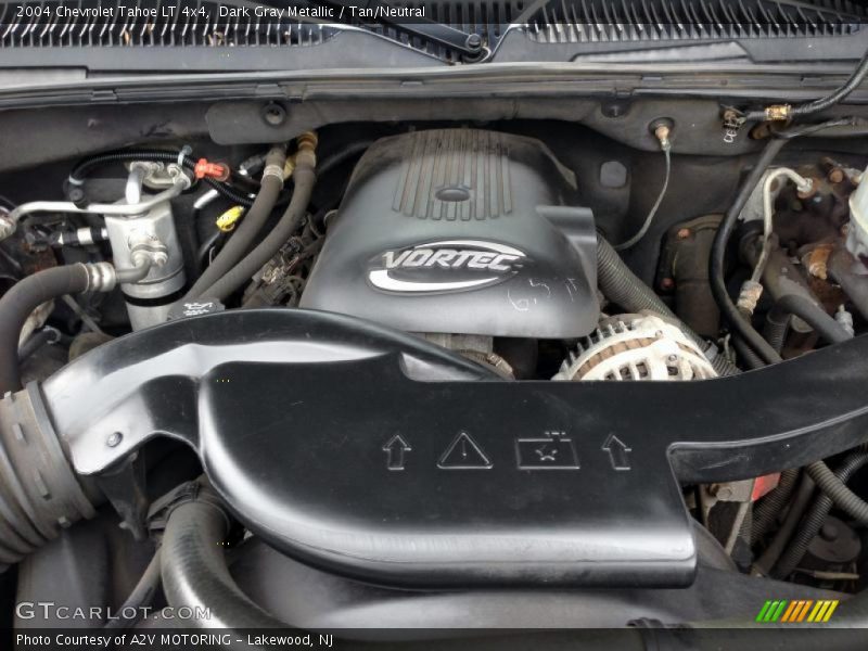Dark Gray Metallic / Tan/Neutral 2004 Chevrolet Tahoe LT 4x4