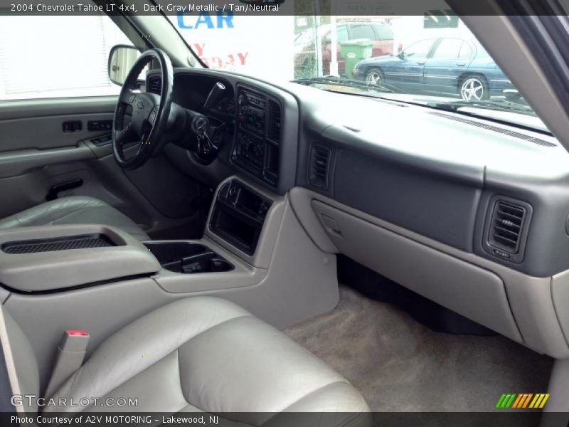 Dark Gray Metallic / Tan/Neutral 2004 Chevrolet Tahoe LT 4x4