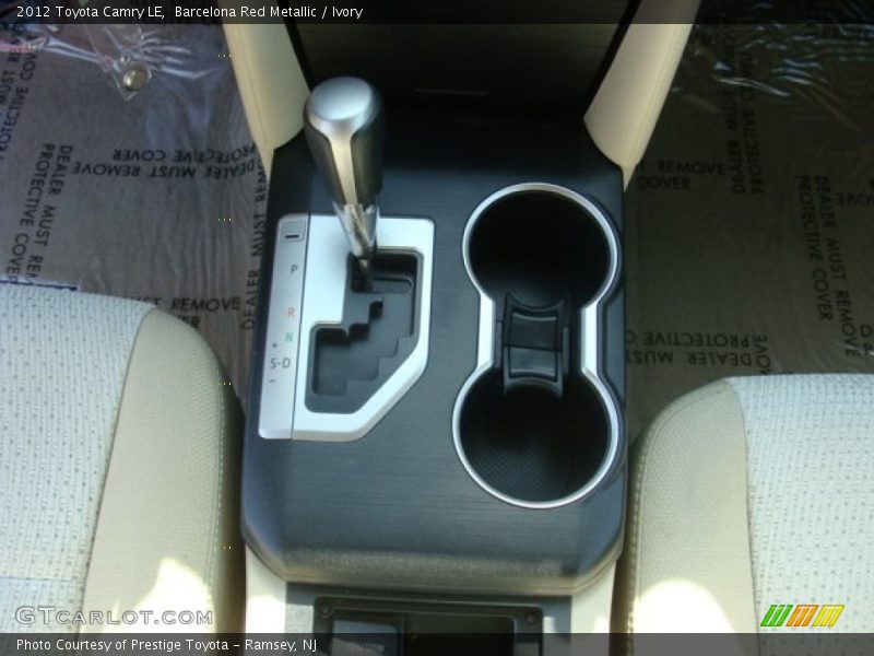 Barcelona Red Metallic / Ivory 2012 Toyota Camry LE