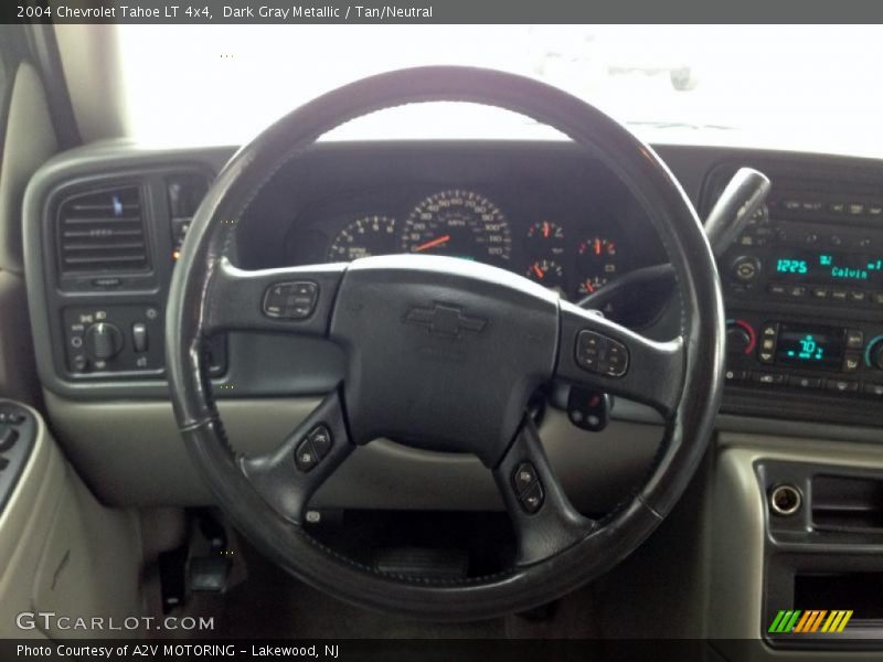 Dark Gray Metallic / Tan/Neutral 2004 Chevrolet Tahoe LT 4x4