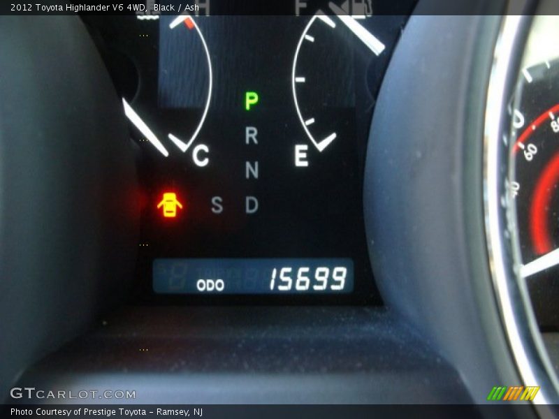 Black / Ash 2012 Toyota Highlander V6 4WD