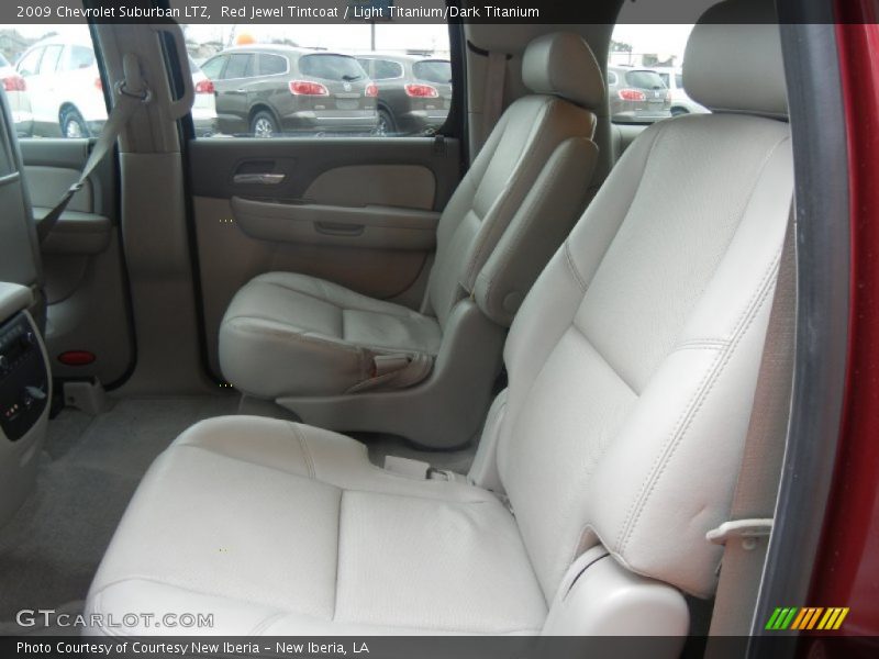Red Jewel Tintcoat / Light Titanium/Dark Titanium 2009 Chevrolet Suburban LTZ
