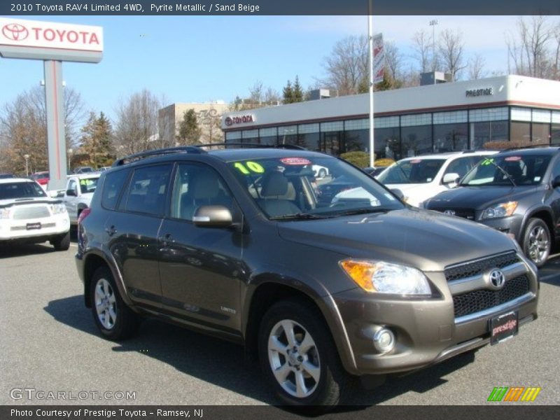 Pyrite Metallic / Sand Beige 2010 Toyota RAV4 Limited 4WD