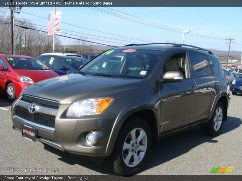 Pyrite Metallic / Sand Beige 2010 Toyota RAV4 Limited 4WD